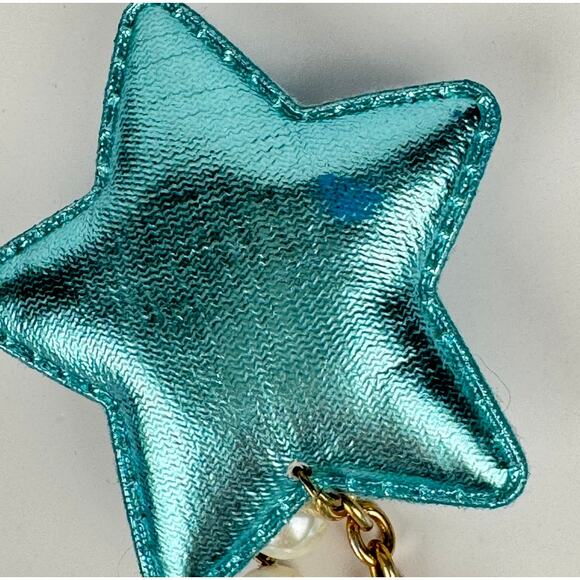 Lot of 2 6%DOKIDOKI hairclips/brooches 🛸 puffy star glitter harajuku decora - Picture 4 of 4